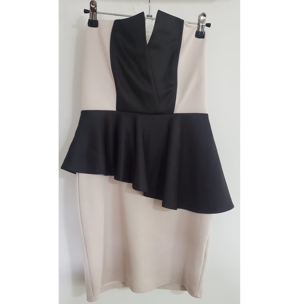 Strapless dress